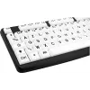 Geemarc KBSV3 teclado USB, layout alemão (QWERTZ), branco