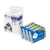 Multipack de tinteiros compatíveis G&G para Epson T1285 (C13T12854012), preto/ciano/magenta/amarelo