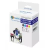 Multipack de tinteiros compatíveis G&G para Epson T1285 (C13T12854012), preto/ciano/magenta/amarelo