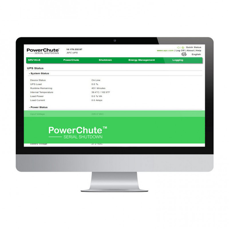 UPS APC Smart-UPS SRT Li-Ion 1000VA RM 230V