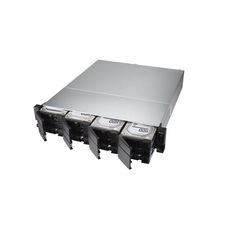 QNAP TS-H1886XU-RP-R2 NAS rackmount 3U - Intel Xeon D-1622, 16GB DDR4, QuTS hero, sem discos