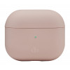 dbramante1928 Costa Rica – capa para auscultadores sem fios – plástico reciclado, silicone – Pinksand – para Apple AirPods (3.ª geração)