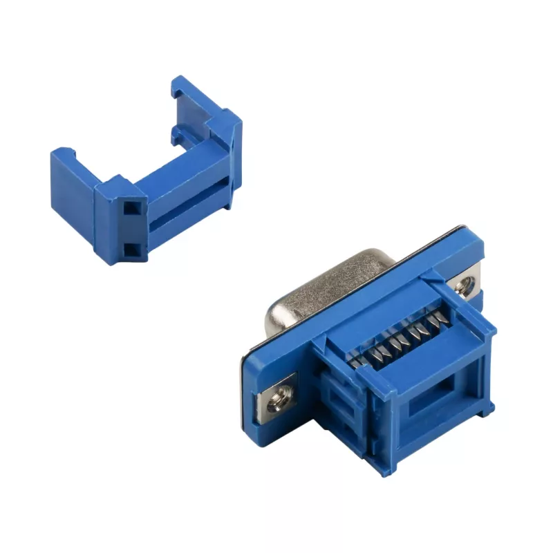 Conector fêmea D-Sub EFB-Elektronik, ligação IDC, EDFF 09 LPIII/Z UNC (29015.1V2)
