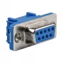 Conector fêmea D-Sub EFB Elektronik, IDC, formato plano, EDFF 09 LPIII/Z (29010.1V2)