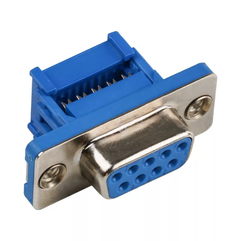 Conector fêmea D-Sub EFB Elektronik, IDC, formato plano, EDFF 09 LPIII/Z (29010.1V2)