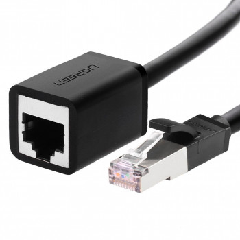 Cabo de rede Cat6 F/UTP RJ45 Ugreen, 0,5 m, preto