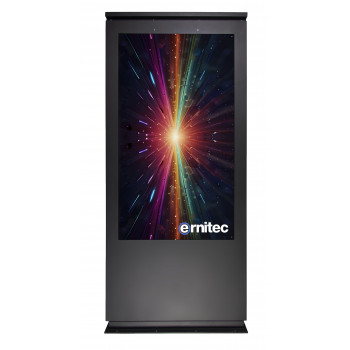 Ecrã de quiosque exterior ERNITEC 86 polegadas, 3000 nits, 4K UHD