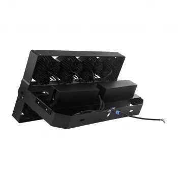 Synergy 21 Holofote LED 800 W, IP67, IK08, alumínio, preto, branco frio (S21-LED-NB00321)