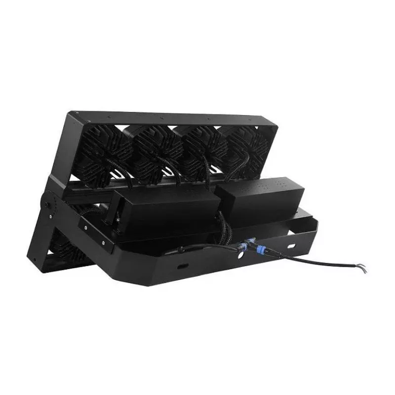 Synergy 21 Holofote LED 800 W, IP67, IK08, alumínio, preto, branco frio (S21-LED-NB00321)