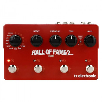 TC Electronic Hall of Fame 2 X4 Reverb - efeito para guitarra