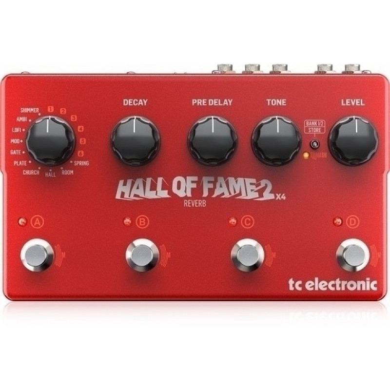 TC Electronic Hall of Fame 2 X4 Reverb - efeito para guitarra