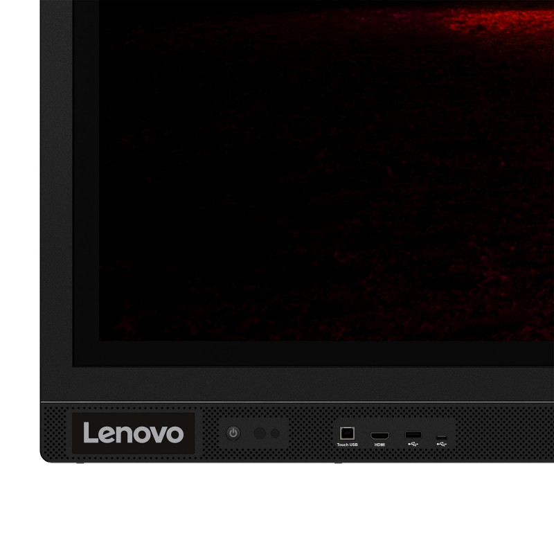 Lenovo ThinkVision T65 ecrã tátil interativo 4K de 65 polegadas, LCD com retroiluminação LED, multitouch
