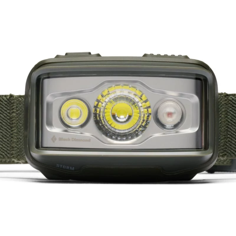 Lanterna frontal Black Diamond Storm, verde-oliva