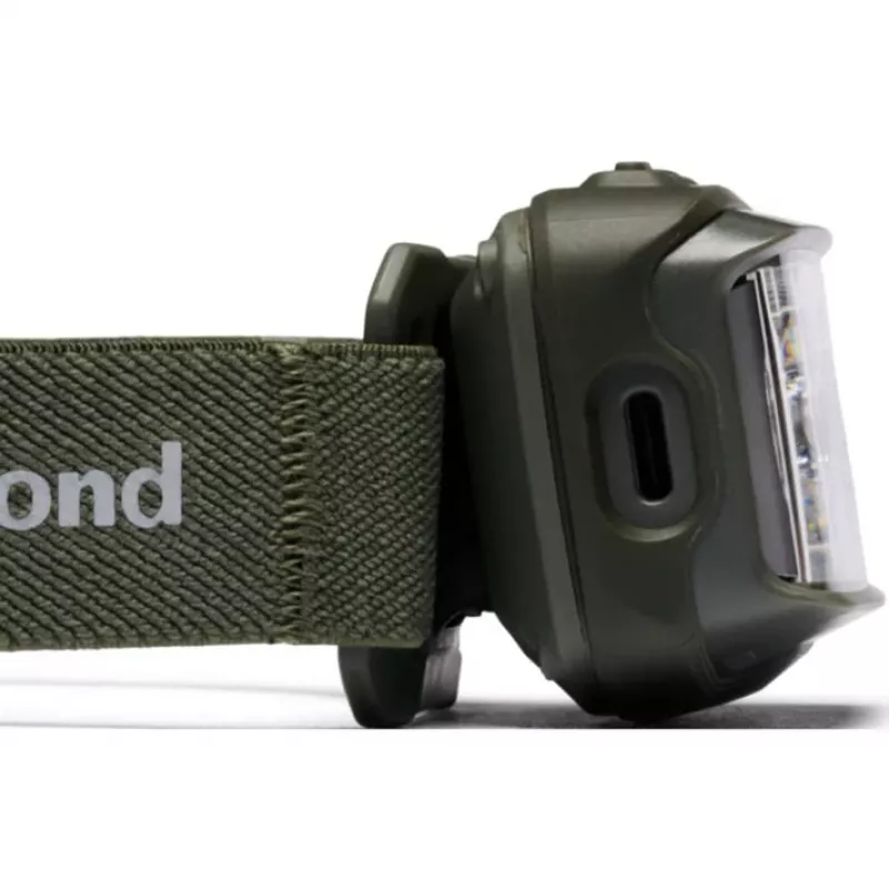 Lanterna frontal Black Diamond Storm, verde-oliva