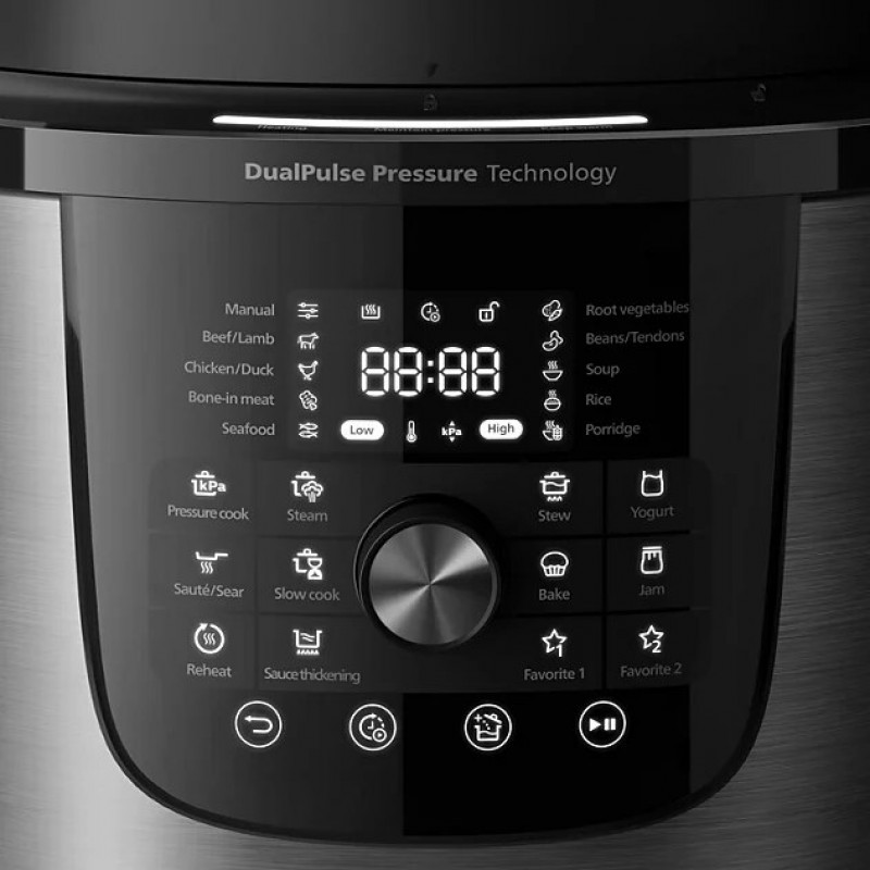 Philips Série 3000 HD2823/80 panela multifunções com tampa, 8 L