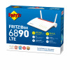 Router WLAN AVM FRITZ!Box 6890 LTE, DSL/WWAN, switch GigE de 4 portas, 802.11a/b/g/n/ac Dual-Band, adaptador telefónico VoIP (DECT)