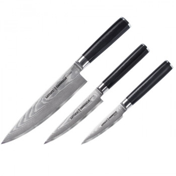SAMURA Conjunto de facas de cozinha Damascus (SD-0220)