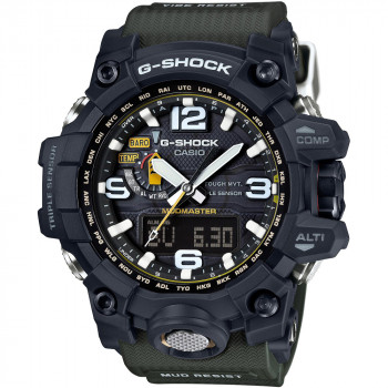 Relógio de homem Casio GWG10001A3ER, 56 mm