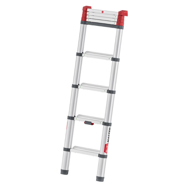 Escada telescópica Hailo Flexline T100, 9 degraus