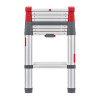 Escada telescópica Hailo Flexline T100, 9 degraus