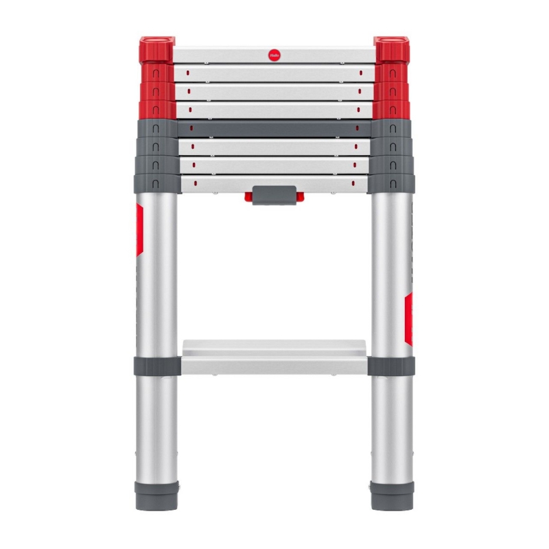Escada telescópica Hailo Flexline T100, 9 degraus