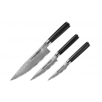Conjunto de facas Damasco SAMURA (SD-0230)