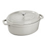 Caçarola oval em ferro fundido Zwilling Staub La Cocotte, 4,2 L (40501-415-0)