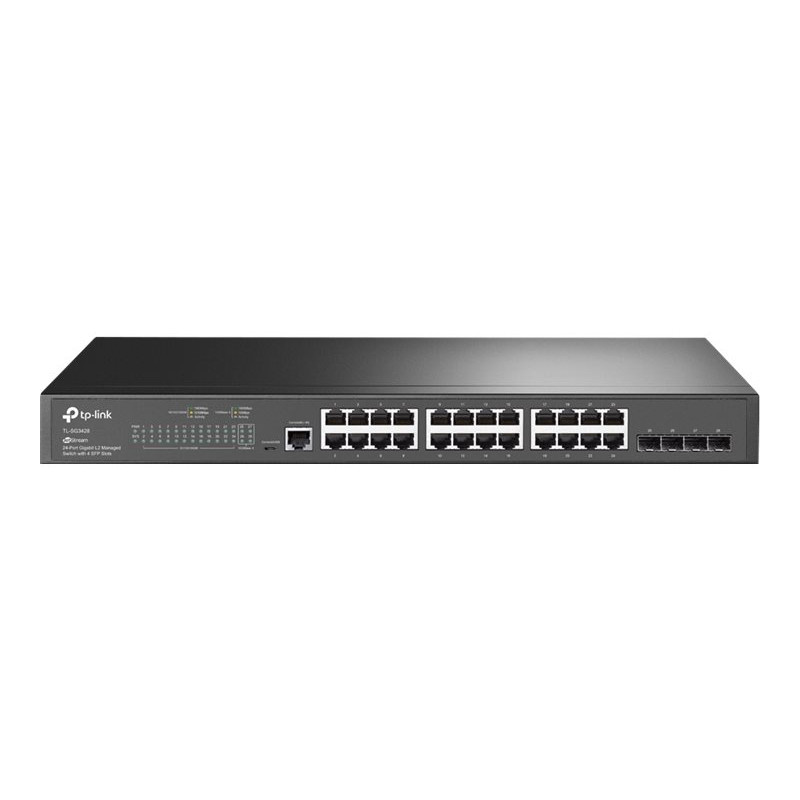 Switch TP-Link Omada SG3428 (JetStream) 24 portas Gigabit, 4x SFP, V2.4