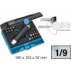 Hazet 2272/23N Jogo de chave de fendas de impacto com bits, 23 peças