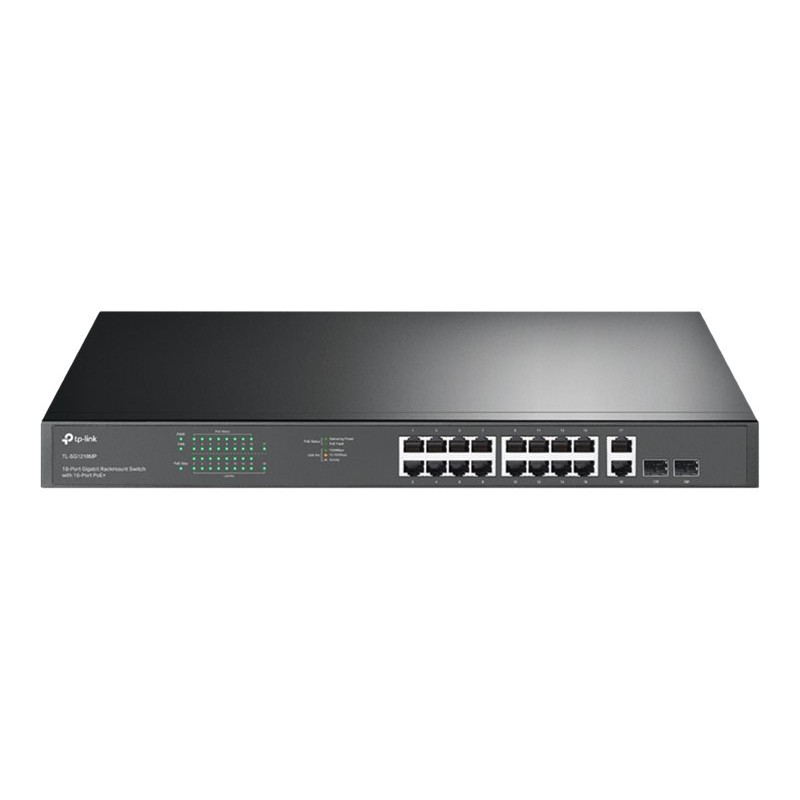 TP-Link Switch TL-SG1218MP 18 portas Gigabit PoE V5.4