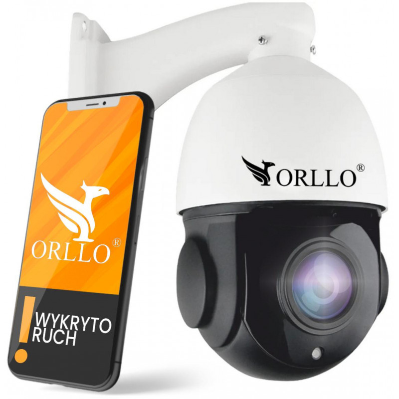 Câmara IP Orllo R2 PRO+ Câmara exterior rotativa POE Zoom x 22