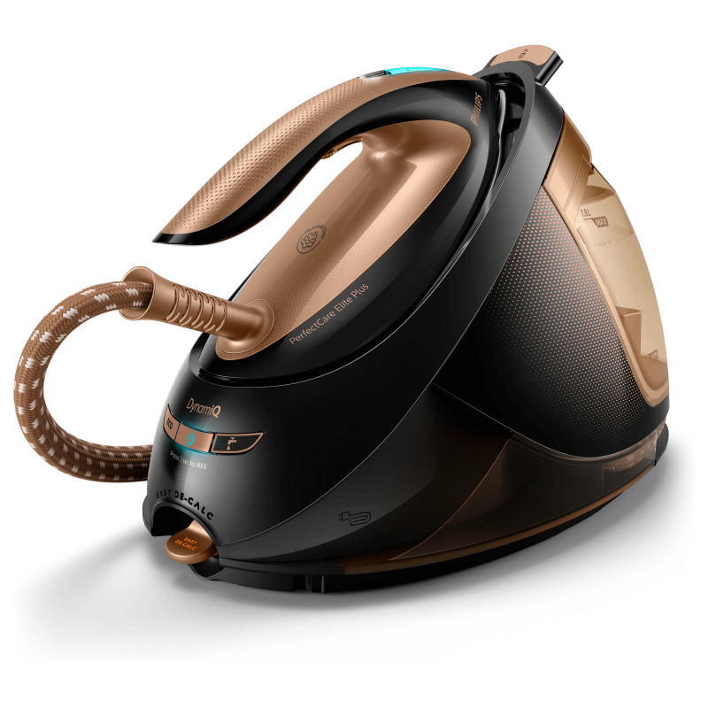 Central de engomar a vapor Philips PerfectCare Elite Plus GC9682/80 (preto/bronze)