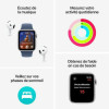 Apple Watch SE (GPS) 40 mm, caixa de alumínio meia-noite com bracelete desportiva meia-noite – S/M