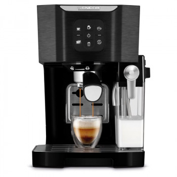 Sencor SES 4040BK máquina de café semiautomática, 1450 W, 20 bar, 1,4 l, preto
