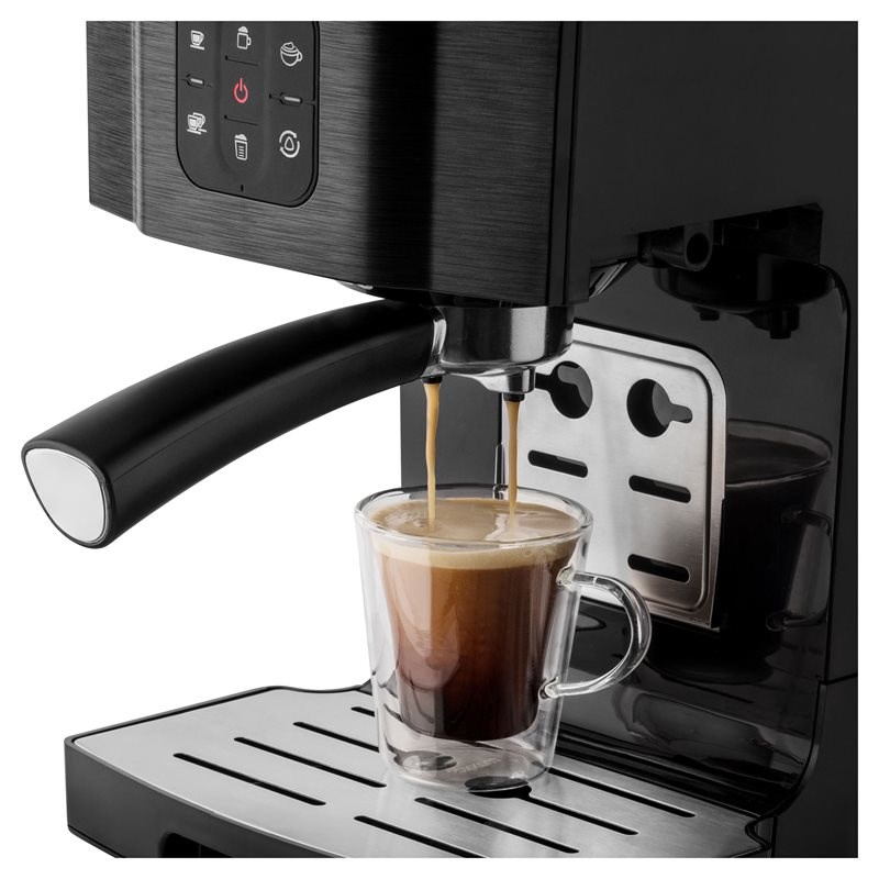 Sencor SES 4040BK máquina de café semiautomática, 1450 W, 20 bar, 1,4 l, preto
