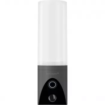 Luminária exterior com câmara Homematic IP, antracite