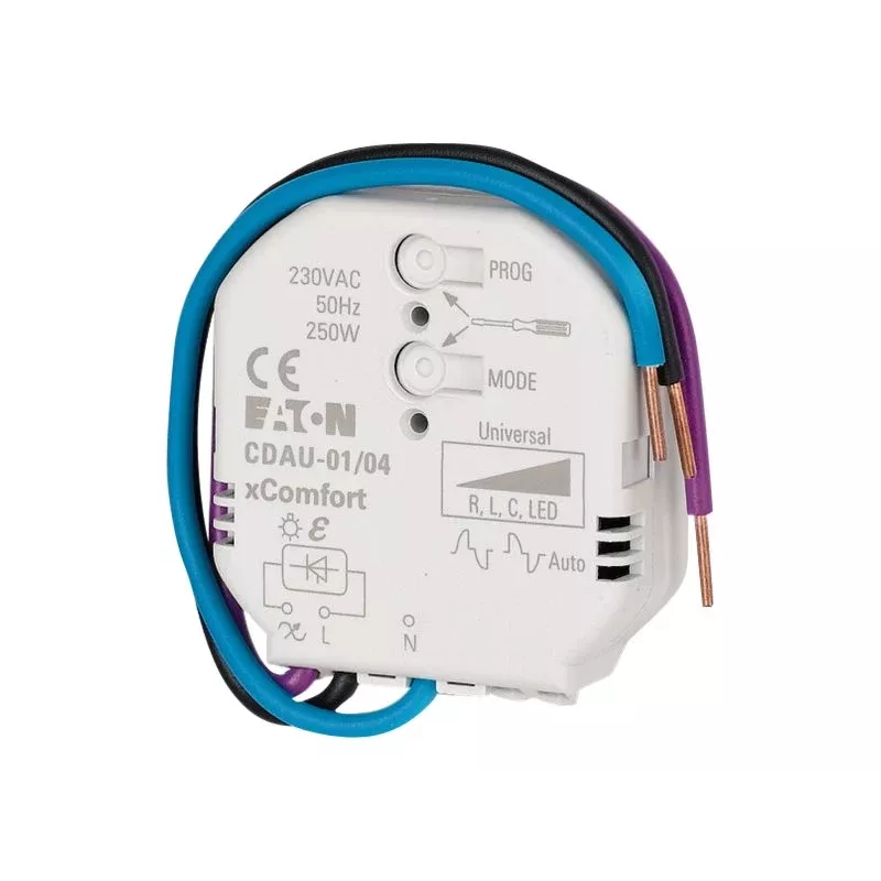 Eaton CDAU-01/04 Atuador de dimmer inteligente, montagem encastrada (182443)