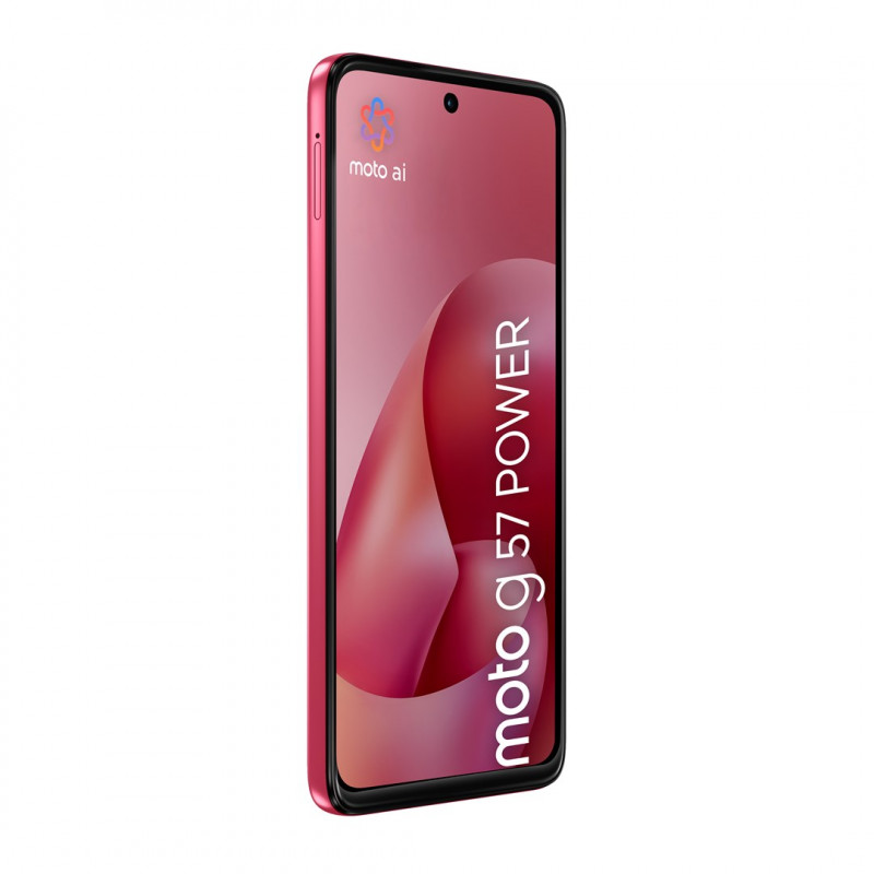 Smartphone Motorola moto g57 power 5G 12GB/256GB, 6,72 polegadas, 7000 mAh, Dual-SIM, Android 16, rosa