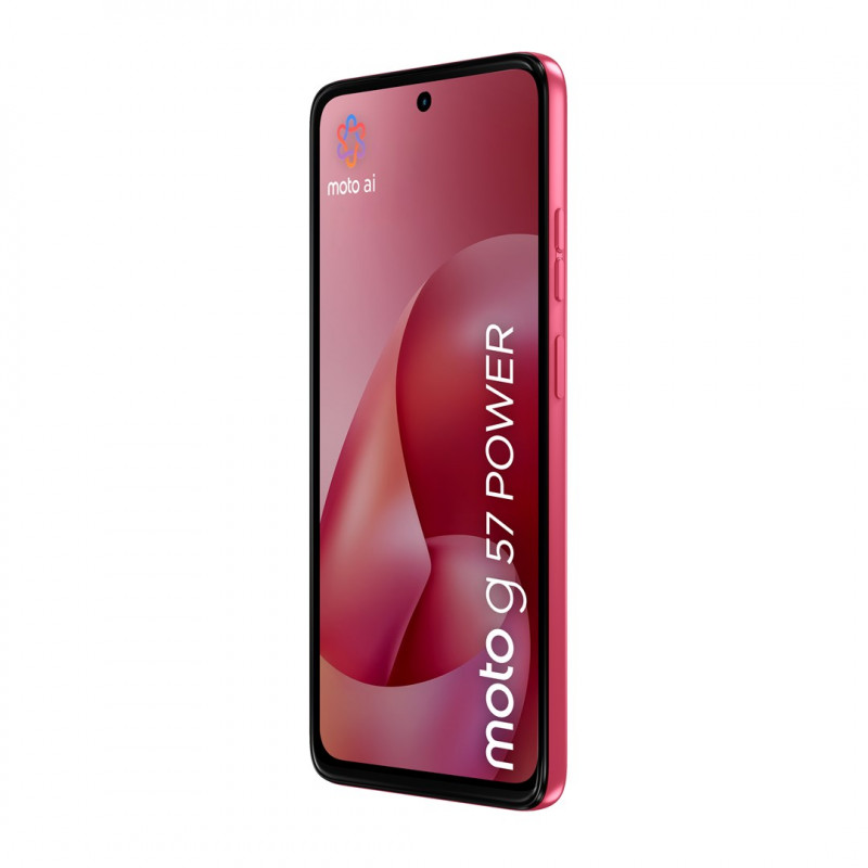 Smartphone Motorola moto g57 power 5G 12GB/256GB, 6,72 polegadas, 7000 mAh, Dual-SIM, Android 16, rosa