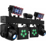 Conjunto de luz compacta Eurolite LED KLS Move FX AIR (42109920)