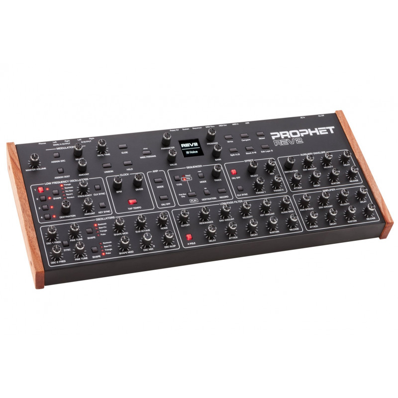 Sequential Prophet Rev2 Desktop sintetizador analógico polifónico de 16 vozes
