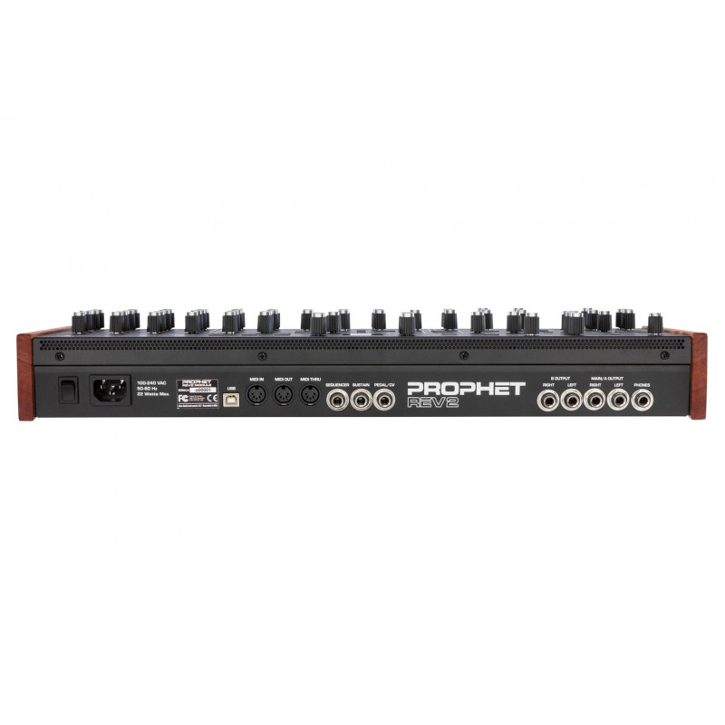 Sequential Prophet Rev2 Desktop sintetizador analógico polifónico de 16 vozes