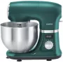 Severin KM 3896 robot de cozinha, aço inoxidável / verde mate / preto