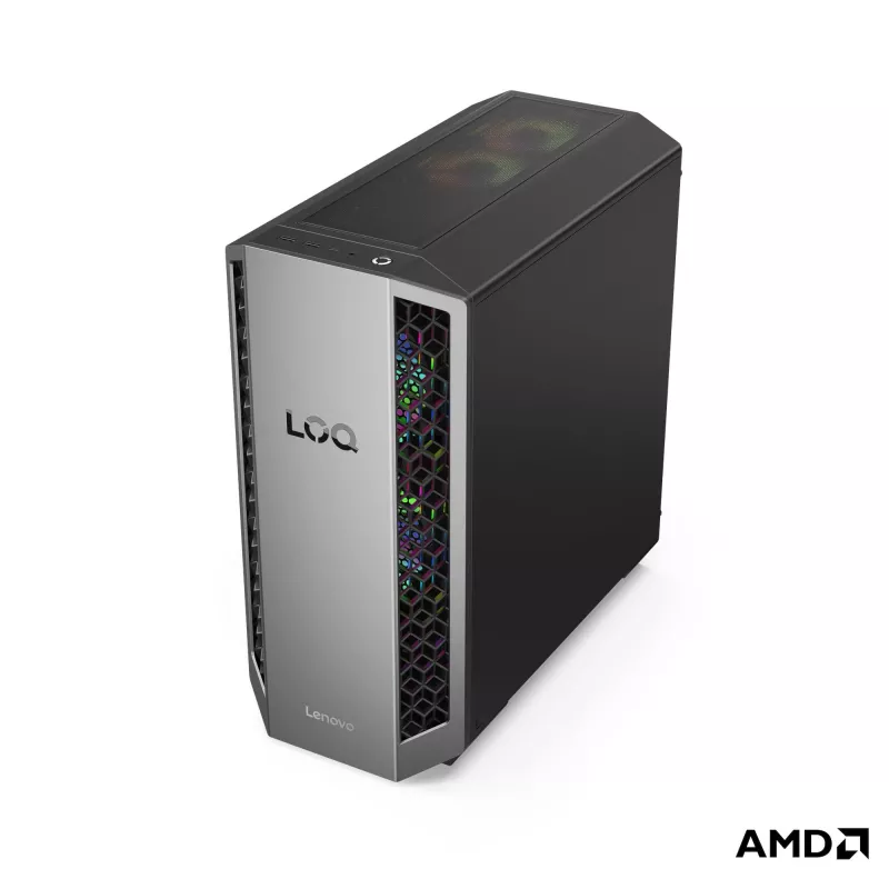 PC de secretária Lenovo LOQ Tower 26ADR10 - AMD Ryzen 7 8745HX, 32GB RAM, 1TB SSD, NVIDIA GeForce RTX 5050 8GB, Windows 11 Home