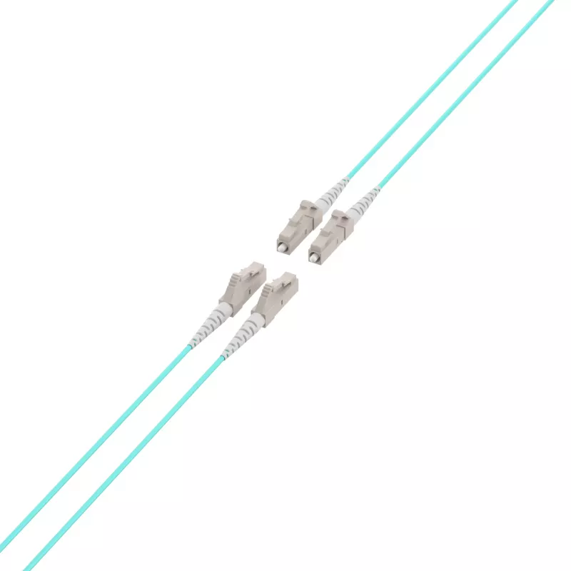 Cabo trunk OM3 EFB-Elektronik U-DQ(ZN)BH, 4 fibras, 1x4 LC-LC, 30 m, Dca, LSZH (O8303S30OM3)
