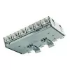 Distribuidor patch Cat.6A Telegärtner (profundo) para calha DIN com adaptador TS, 6x conectores fêmea RJ45 (J02021A0055)