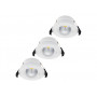 Shelly PbS Hilux DS8 spotlight LED de encastrar inteligente, pack de 3, 2200-6500K, CRI95, 600 lm, Bluetooth, Wi-Fi, branco