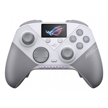 ASUS ROG Raikiri II Pro comando de gaming para PC com taxa de polling de 8K e joysticks TMR hot-swap, branco