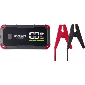 VOLTCRAFT VC-JS-800A arrancador, 400 A (12 V), 1x saída 12 V, 2x USB, com estação de carregamento e armazenamento (VC-18218600)