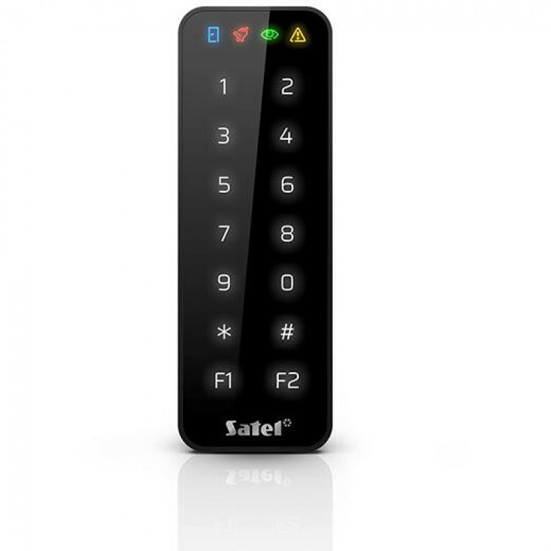 Satel SO-MF5-B teclado com leitor de cartões de proximidade MIFARE, preto